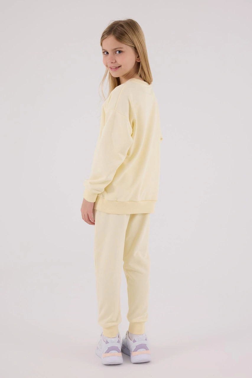 U.s. Polo Assn. Kız Çocuk Eşofman Takımı Limon-1826 Sarı