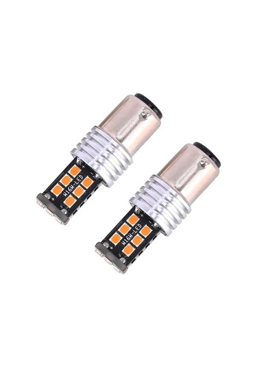 Createtech Smd Led Lambası, Kırmızı Işık Fren Dc Arka Araç Adet 3w 300lm 2835 2 12v 1157/bay15d Di