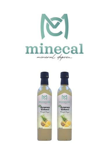 Ananas Sirkesi 2x500 Ml %100 Katkısız Doğal Şekersiz Koruyucu Içermez