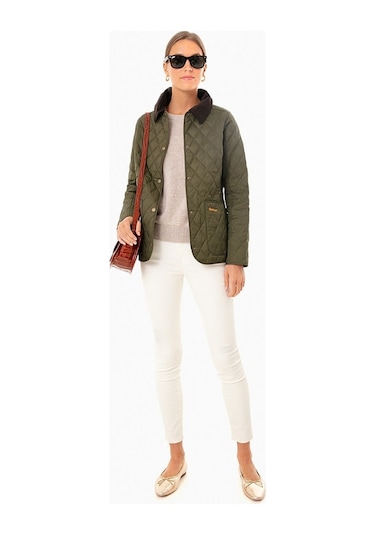 Barbour Annandale Kapitone Kadın Ceket OL91 Olive