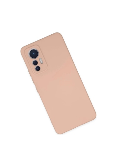 Durukar Mi 12 Lite Kılıf Nano İçi Kadife Silikon - Pudra