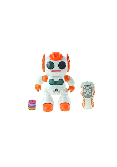 Uzaktan Kumandalı Oyuncak Robotdisk Atan Işıklı Sesli 30 Cm