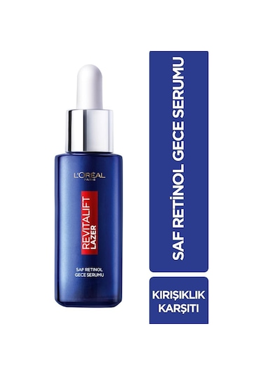 L'Oréal Paris Revitalift Clinical Yüz Güneş Kremi SPF50+ 50 ML + Revitalift Lazer Saf Retinol Gece Serumu 30 ML