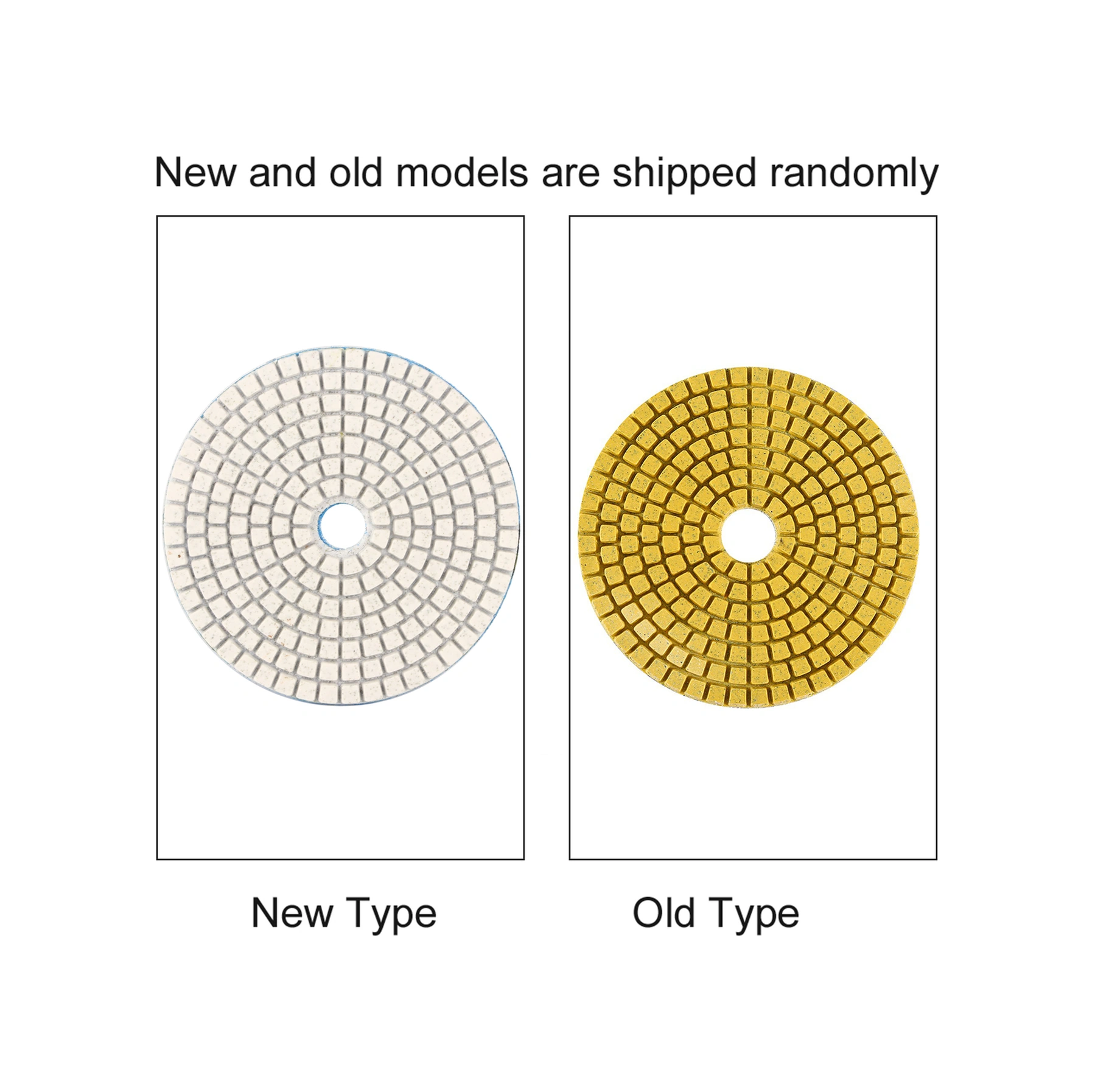 Tenfowee 100mm 4 İnç Mermer Taşı Pürüzsüzleştirme Diski - Elmas Zımpara Aleti, 50 Zımparalama Derecesi, Uzun Kullanıma Dayanıklı