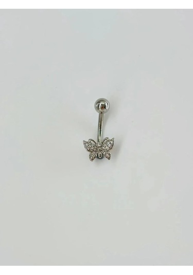 Ieg - Kelebek Detaylı Göbek Piercing Elk-bjtıeg Çok Renkli 35475209