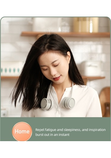 Dq209 Taşınabilir Asma Boyun Sessiz Aroma Difüzör Küçük Fan Kayısı