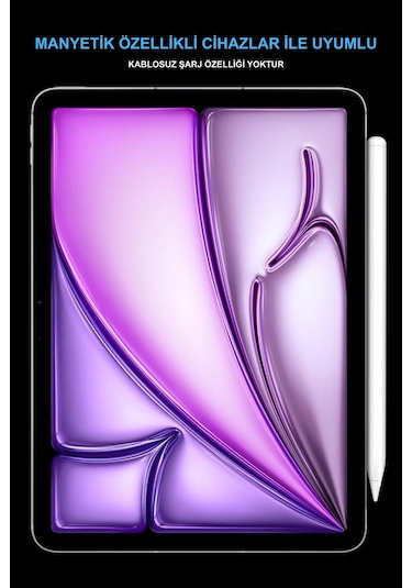 İpad 11 A16 Air M1 M2 M3 M4 İle Uyumlu Avuç İçi Reddi Stylus Yazı Çizim Kalemi