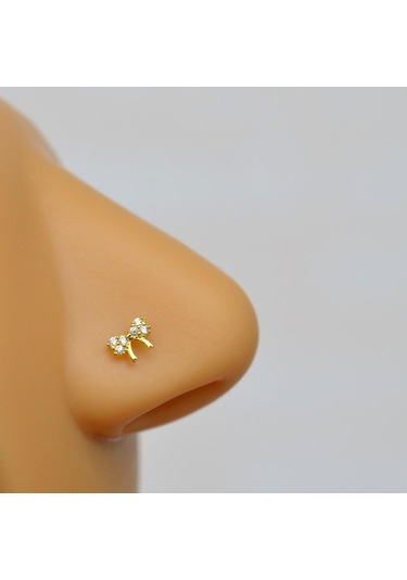 925 Ayar Gold Kaplama Kurdele Figürlü Hızma Sarı