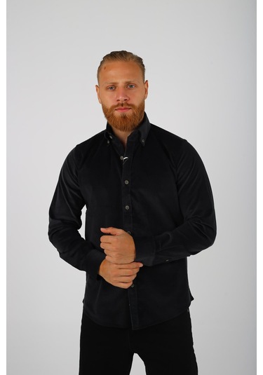 Brango 13345 Erkek Spor Gömlek Antrasit