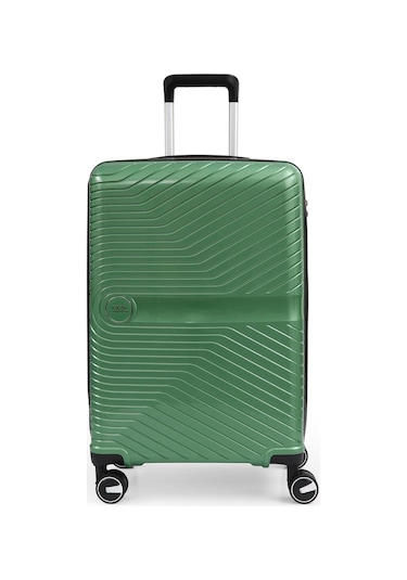 Ççs 5239 Polipropilen Kabin Boy Valiz-metalik Yeşil Metalik Yeşil