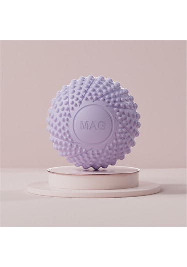 Skycity Tpe Materyal Gövde Masaj Topu - Derin Kas Gevşetici, Yoga Ve Pilates İçin, Kol-ayak-kol Gevşetici, 6.5cm, Pembe Kutulu Pembe