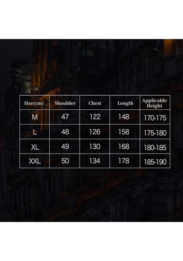 Pazly Cadılar Bayramı Rahip Kostümü Kapşonlu Koyu Yeşil Çapraz Kolyeli