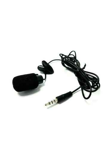 Hadron Hd560 Cep Telefonu Yaka Mikrofonu Mini Mikrofon 1.5 M Kablo