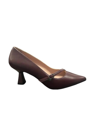 Kemal Tanca 871 8556 Kadın Topuklu Stiletto Ayakkabı Bordo