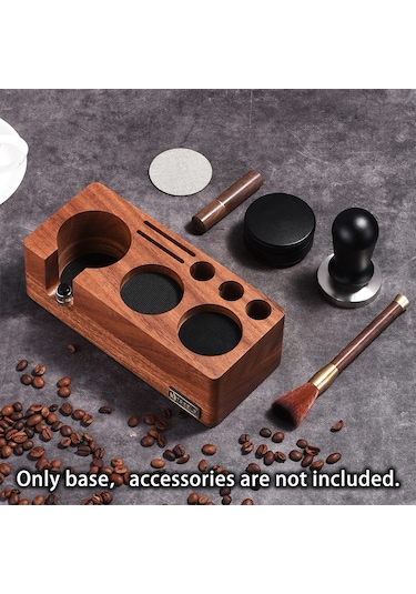 Treelf Ceviz Espresso 54mm Espresso Makinesi Için Sıkıştırma Kahverengi Diğer