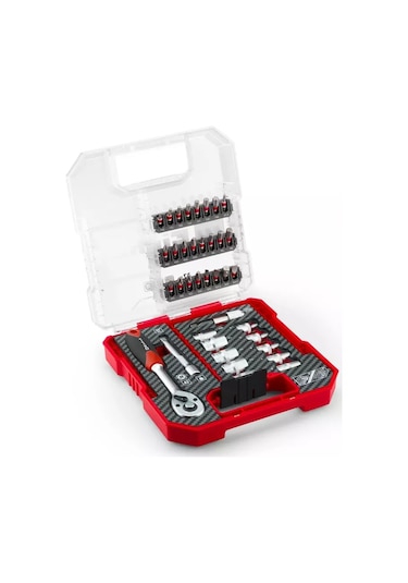 Einhell 37 Parça Uç ve Cırcır Seti L-Box - 49109022