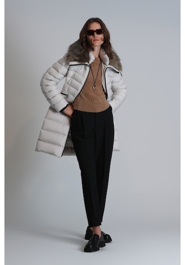 Lufian Image Kaz Tüyü Kadın Mont Ekru Ekru 122120035100520 Ekru Lufian Image Kaz Tüyü Kadın Mont Ekru Ekru 122120035100520 Ekru