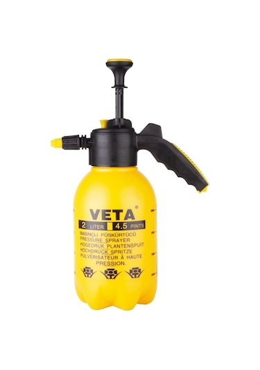 Veta Kalın Piston İlaçlama Pompası 2 Lt Tahliyeli