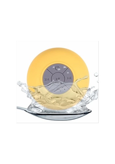 Zyzqstore Su Geçirmez Müzik Hoparlör, Işık Dahili Mikrofonlu, Büyük Vantuzlu