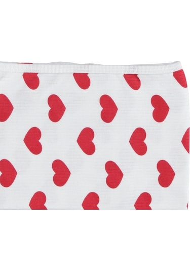 Kız Bebek Uyku Battaniyesi Pamuklu Tek Kay Battaniye 0-12 Ay Beyaz