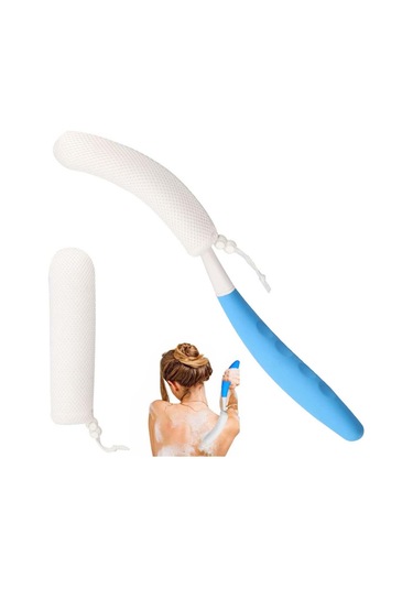 Homyl Yeni Nesil Vücut Fırçası - Kavisli Saplı