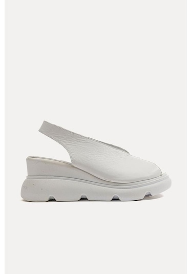Zeyn Shoes 7672 Beyaz Kadın Ayakkabı 001