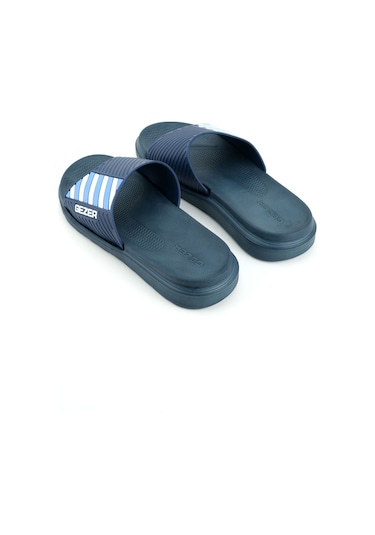 Gezer Yazlık Erkek Eva Ev Banyo Bahçe Havuz Plaj Terlik Lacivert