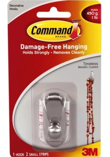 Command 17062-bn Küçük Boy Metal Askı 450 G Taşır Renkli