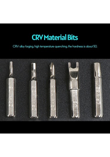 Trendooze Vidalama Ve Telefon Tamiri Seti Saat Pratik Kit İçin Dizüstü Çok Bilgisayar, Araç Amaçlı Akıllı 52'li - Bk