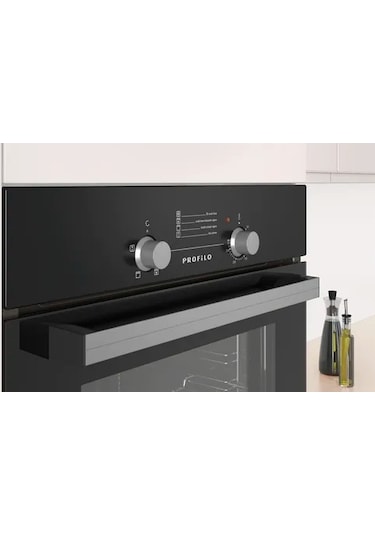 Profilo FRGA103S 66 LT Ankastre Fırın Siyah