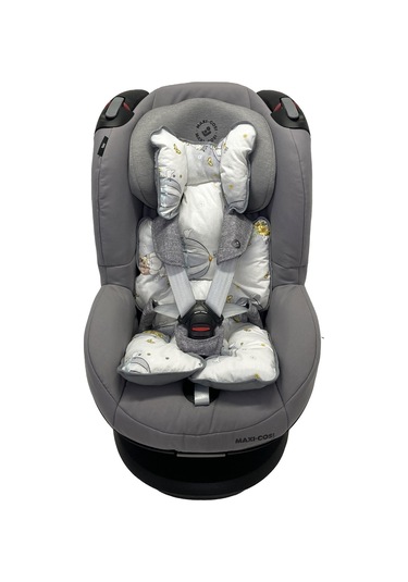 Ezh 8010 Puset ve Oto Koltuğu Minderi Beyaz-Gri