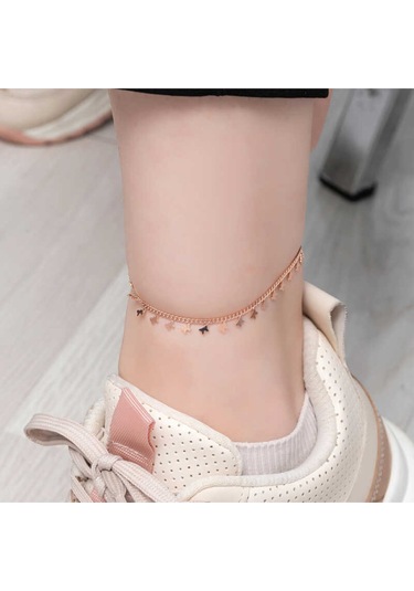 Casera's Gümüş Rose Kelebek Halhal Csr2185210 Gümüş