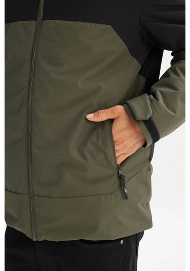 Lee Kapüşonlu Relaxed Haki Erkek Mont L2520257801 Haki