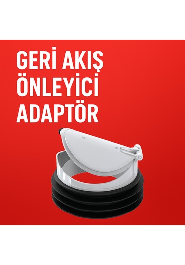 110'luk Çekvalfli Klozet Gider Aparatı - Koku Ve Kemirgen Bariyer