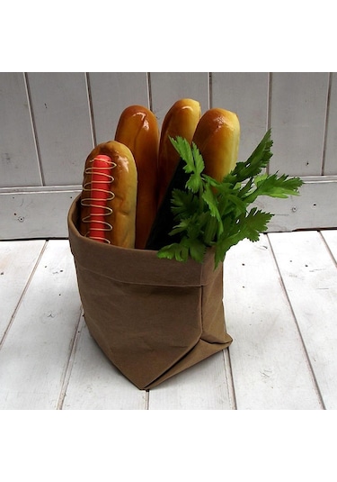 Suntek Yıkanabilir Kraft Kağıt Torba Çok Kullanımlı Ev Diğer