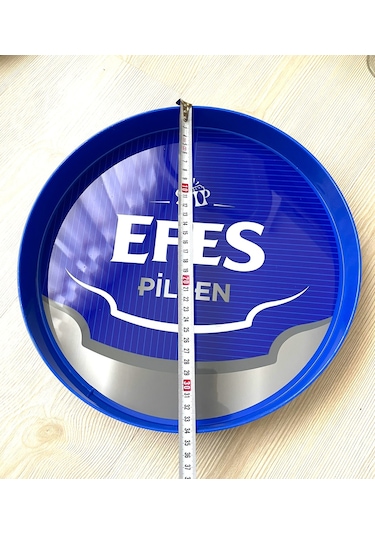 34 Cm Çapında Efes Malt Tepsi Sunumlu Bira Tepsisi
