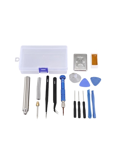 Galactic 22 Adet Elektrikli Havya Tornavida Taşınabilir Kaynak Kalem Şarj Demir Usb Elektrikli Havya Tornavida Seti