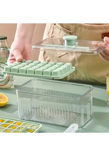 Büro Ev Ofis Buzdolabı İçin Hazneli Buz Yapıcı Basmalı Buzluk Diğer