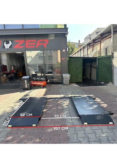 Grayzer 2 Metre Makaslı Hidrolik Lift Havalı Kilitli