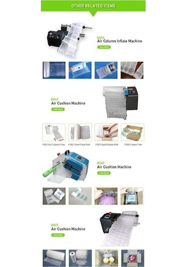 Accucon Ac 1500 Profesyonel Hava Yastığı Koruyucu Ambalaj Makinesi