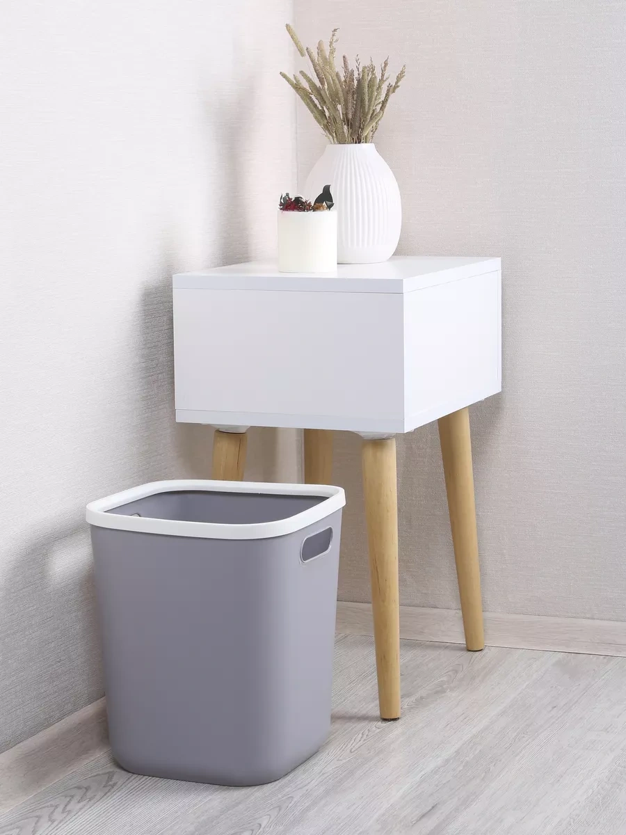 Wallard 18 Litre Çöp Kovası - Gri 200342486 Gri