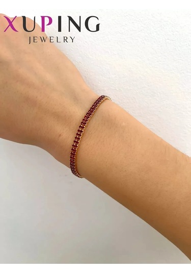 Xuping Kadın Bilekliği 203949579 Kırmızı