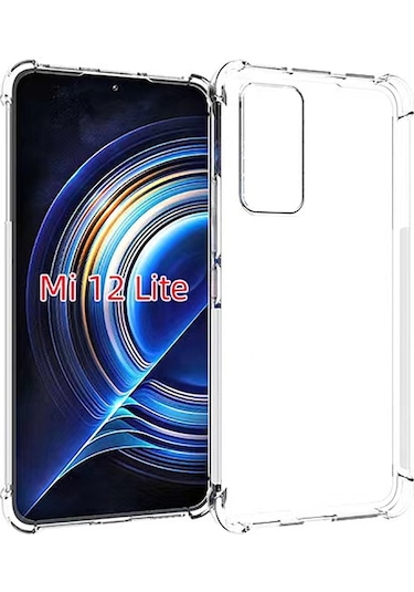 More TR Xiaomi Mi 12 Lite Kılıf Zore Nitro Anti Shock Silikon