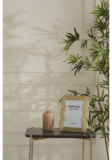 Karaca Home Vendi Fotoğraf Çerçevesi Gold 17,5x22,8 Cm