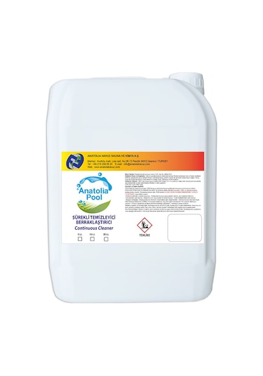 Sürekli Temizleyici 5 Lt Anatolıa Pool Continuous Cleaner