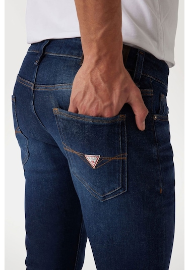 Guess Erkek Jeans Pantolon Lacivert