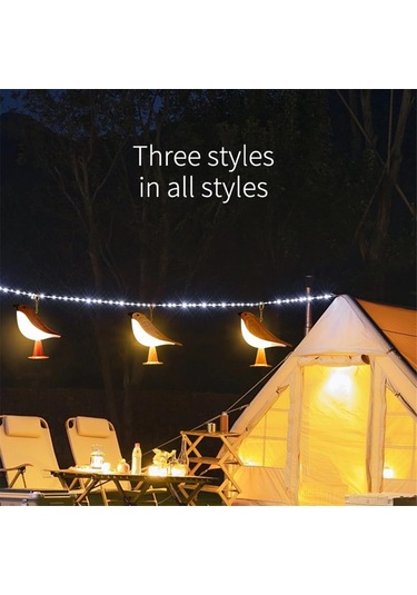 Küçük Kuş Masa Lambası, Şarj Edilebilir Kablosuz Masa Lambası Diğer