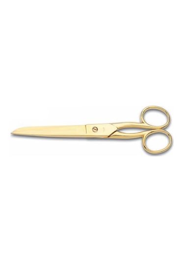 Rıza M-173 Açılış Makası No: 8 İnç / 20,32 Cm - Altın Kaplama