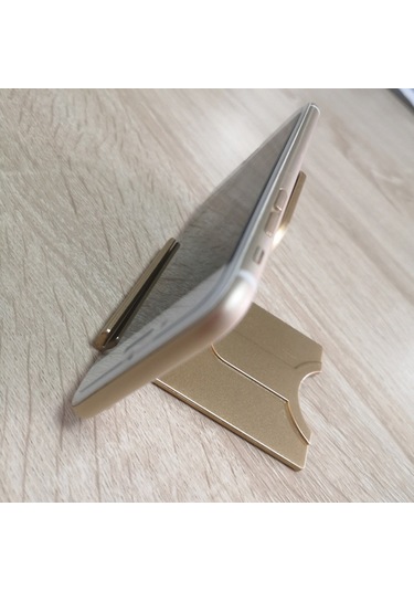 Springsun Ayarlanabilir Telefon & Tablet Standı - Çoklu Açılı Evrensel Masaüstü Tutucu, Tüm Cihazlarla Uyumlu Siyah