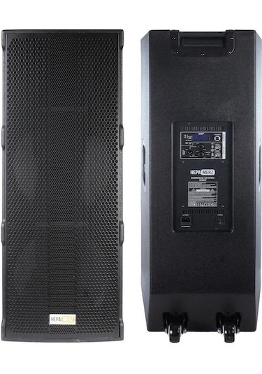 Hepa Merz Over Head X215 Pro-ap 4200w 2x15 İnç Yüksek Kaliteli Aktif Kule Kabin Hoparlör